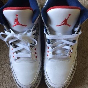 True blue 3s